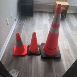 Traffic Cone/ No Parking Sign