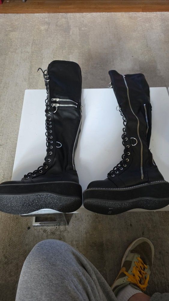 Demonia Emily 377 Boots,  New!!!! Size 7