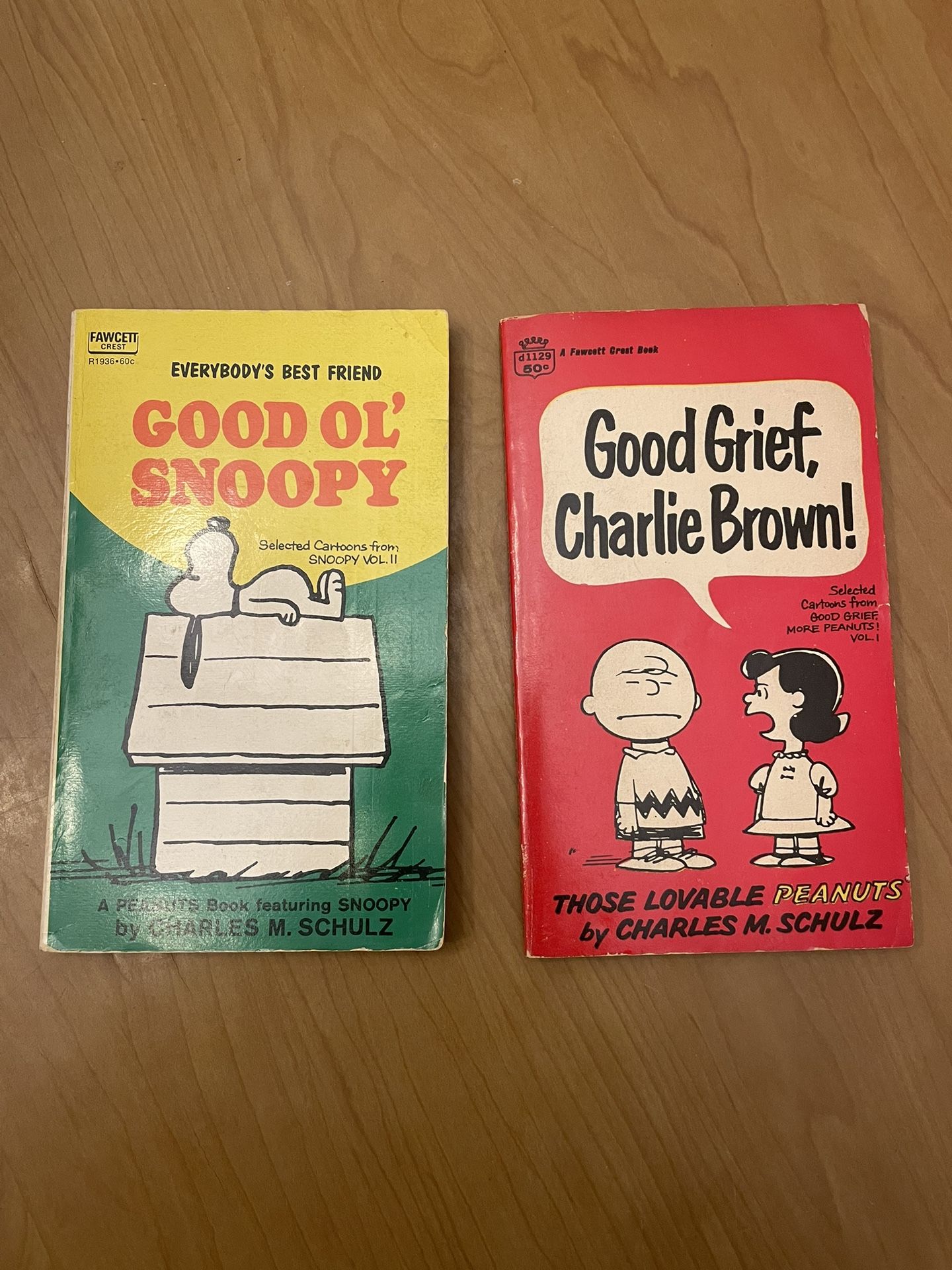 Snoopy & Charlie Brown Vintage Books
