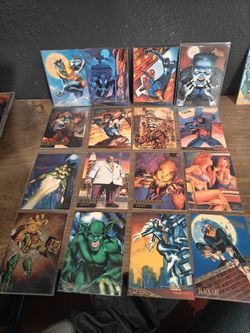 Marvel Cards Lot Of 16