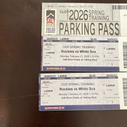 Rockies Vs White Sox