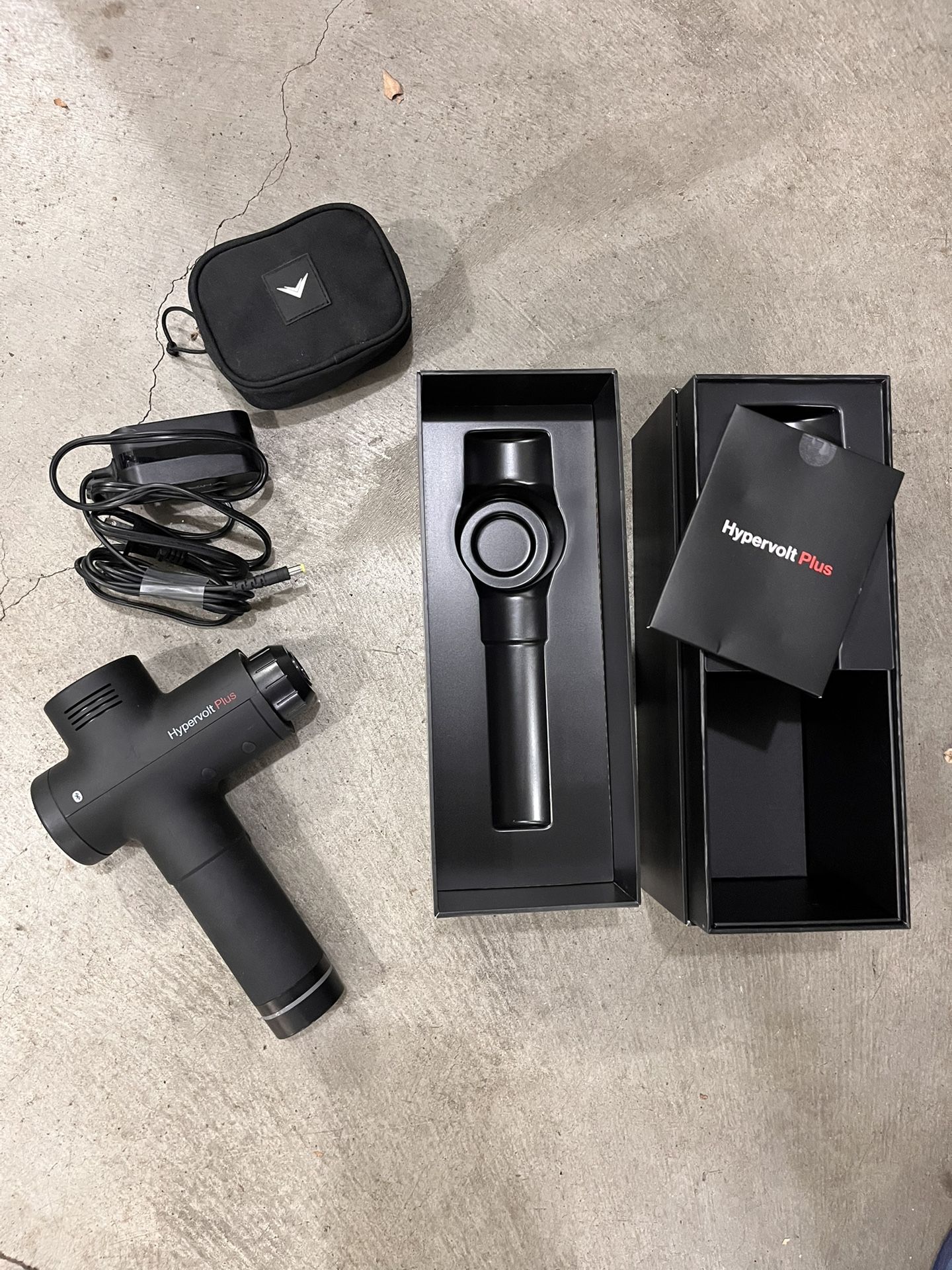 💥 Hyperice Hypervolt Plus – Elite Percussion Massager – Complete Set – $200