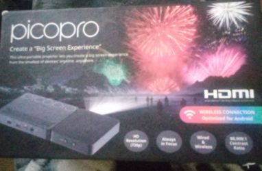 Picopro- ultra portable projector!