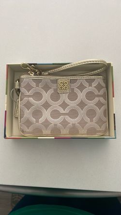 Beige Coach Wallet