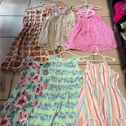 Little Girl Clothes Size 6 Summer Dresses 