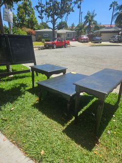 Free Queensize bed coffee/black