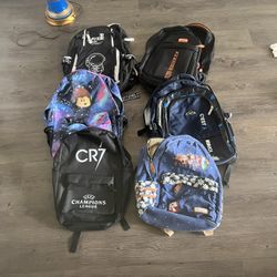 Bundle Of 6 SchoolBgpacks