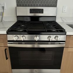 LG Fridge / GE GAS RANGE & HOOD