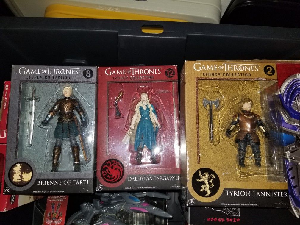 Game of thrones action figures collectibles jaime lannister daenerys targaryen tyrion lannister