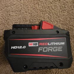 Milwaukee M18 Redlhium Forge Hd 12 Battery 