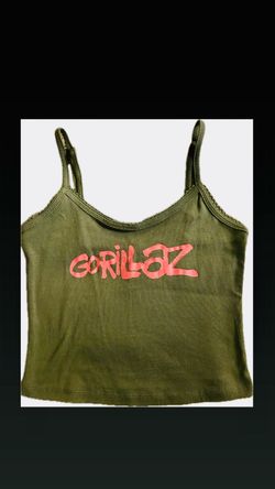 Gorillaz spaghetti strap