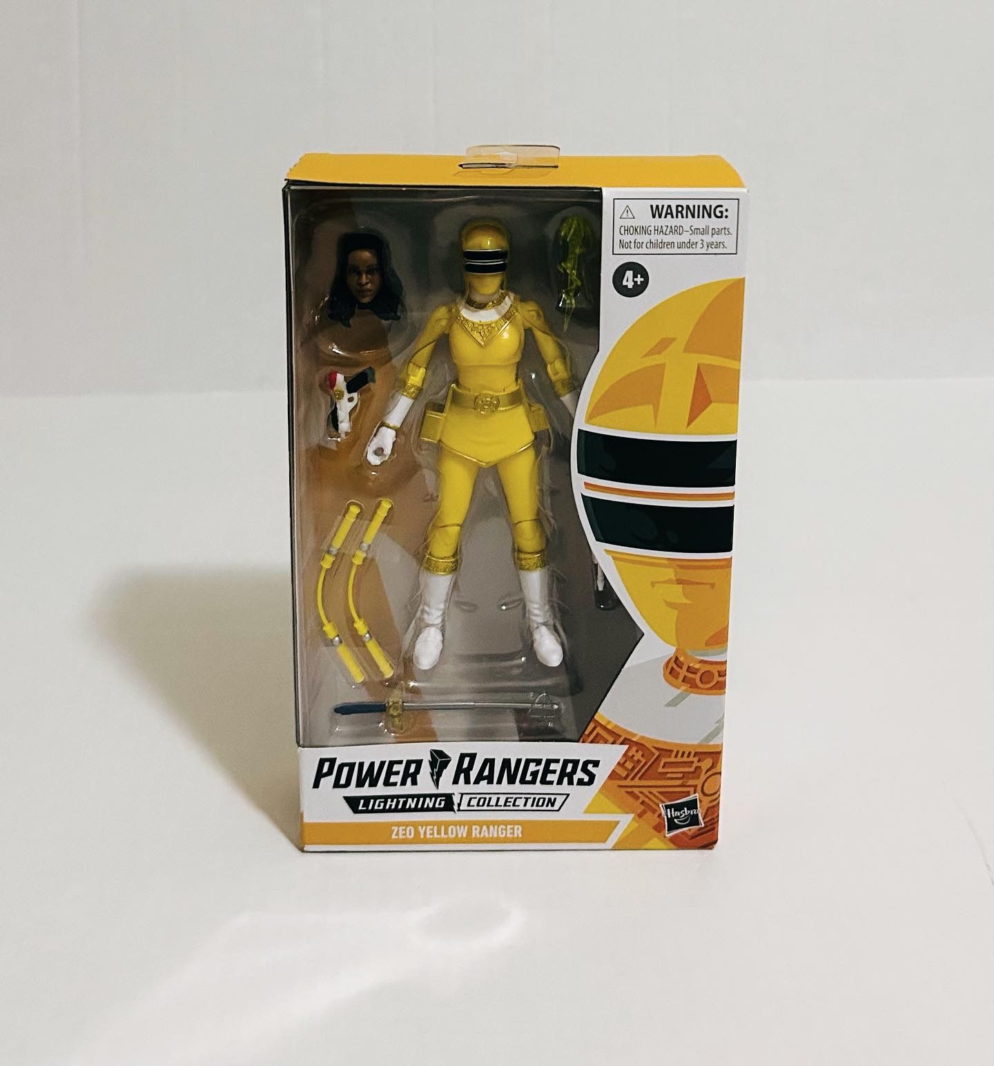 Power Rangers Lightning Collection Zeo Yellow Ranger Figure