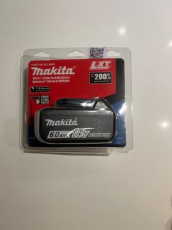 Makita 6ah 18v Battery New in Box