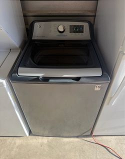 Grey GE Washer