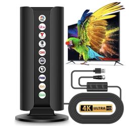 New In Box 2026 Upgraded TV Antenna Indoor  3000+ Miles Range Digital Antenna