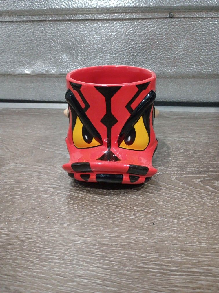 New Donald Duck as Darth Maul Mug. (Never Used)