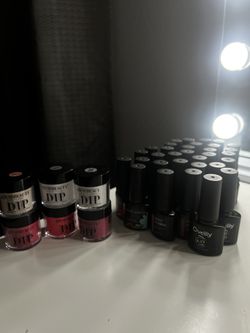 Nail Gel Paint and Nail Dips