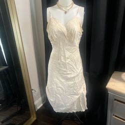 Vintage silk slip dress