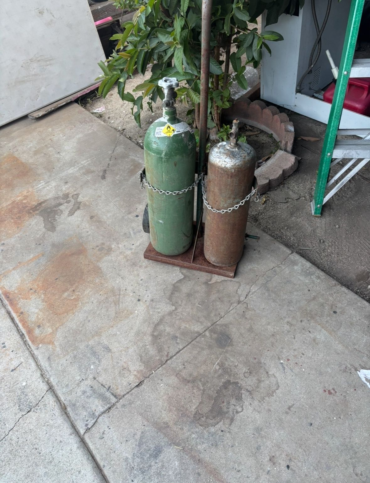 Small Cutting Torch Tanks
