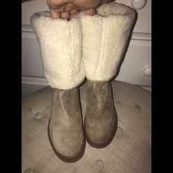 Tan Warm Boots