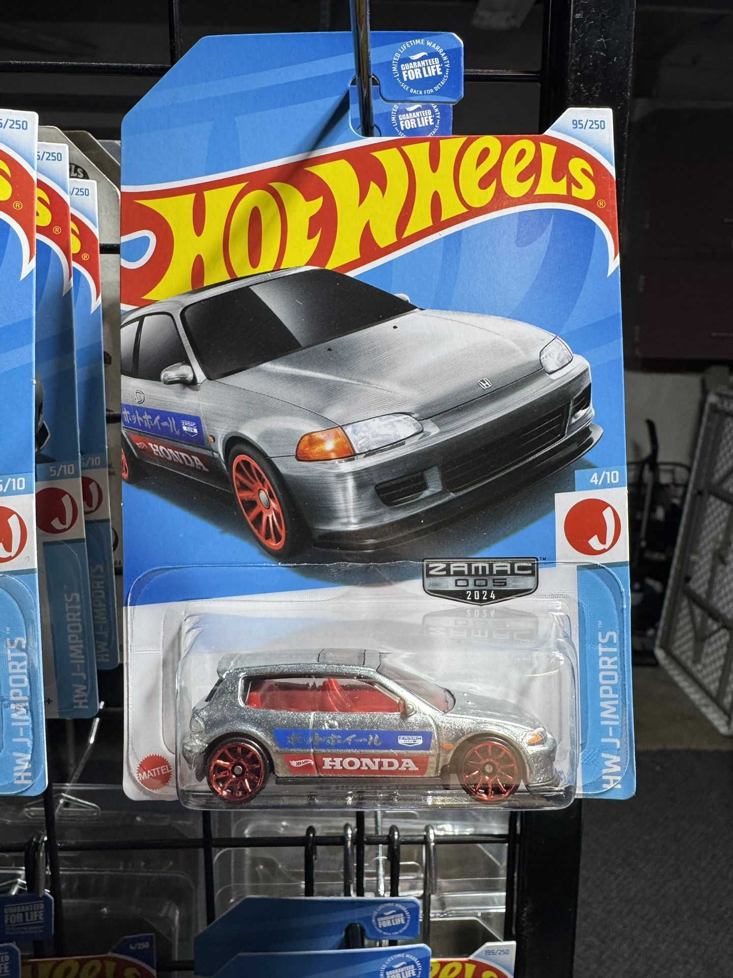 Hotwheel Honda Civic Zamac