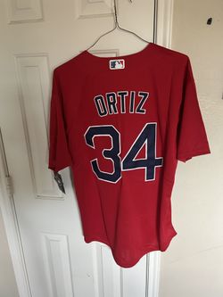 Nike Boston Red Sox David Ortiz red jersey size L