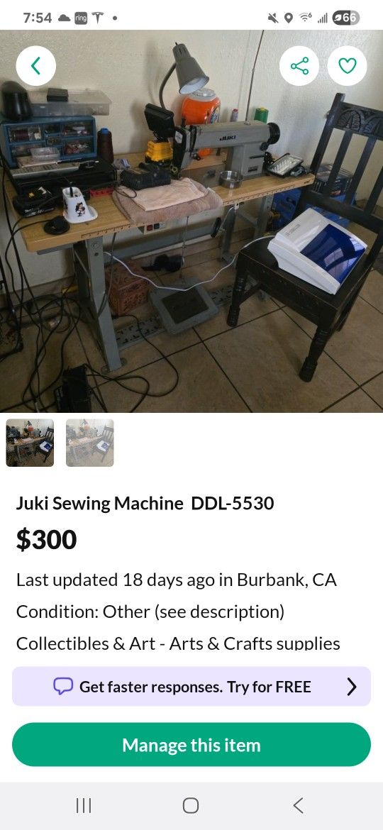 Sewing Machine Juki Sewing machine