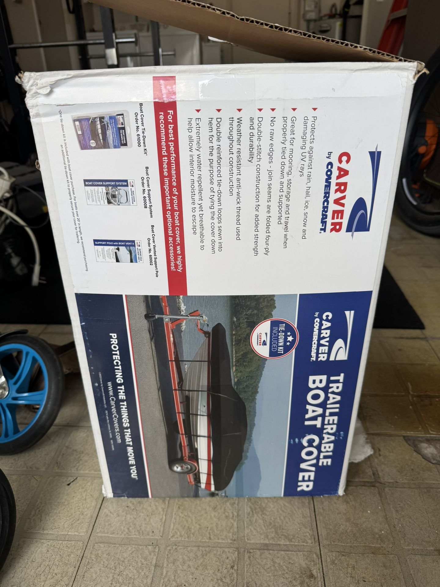 Center Console Boat Cover