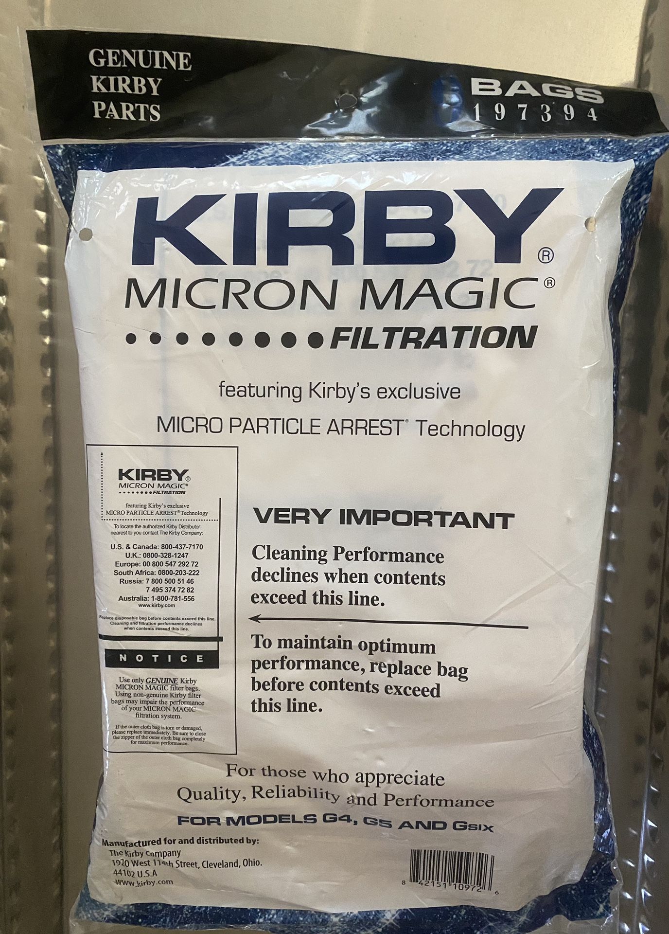 New 9 Kirby Vacuum Bags