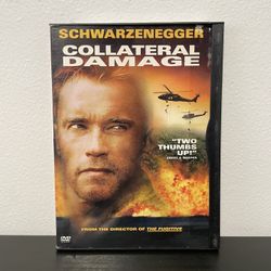 Collateral Damage DVD Movie Arnold Schwarzenegger Widescreen Action 2002