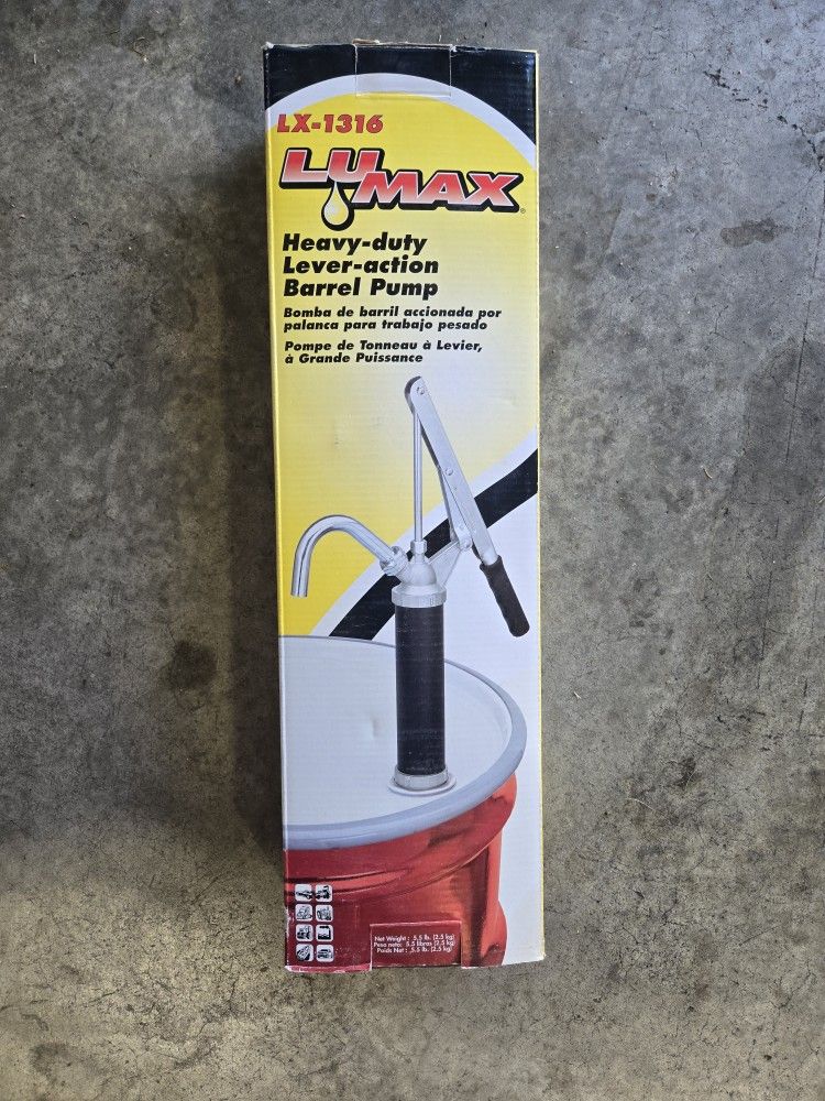 Heavy Duty Barrel Pump