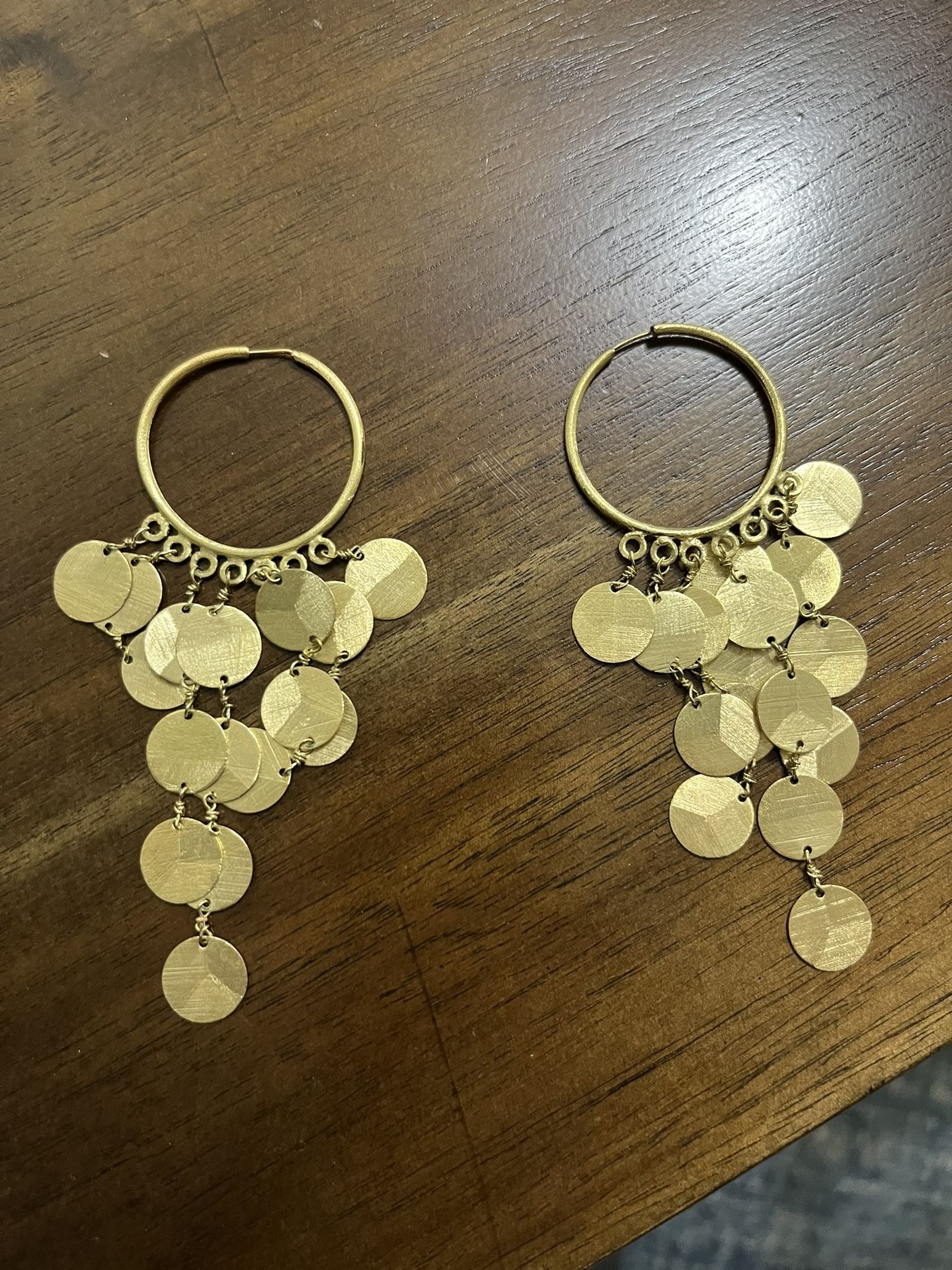Womens Gold Plated Earrings