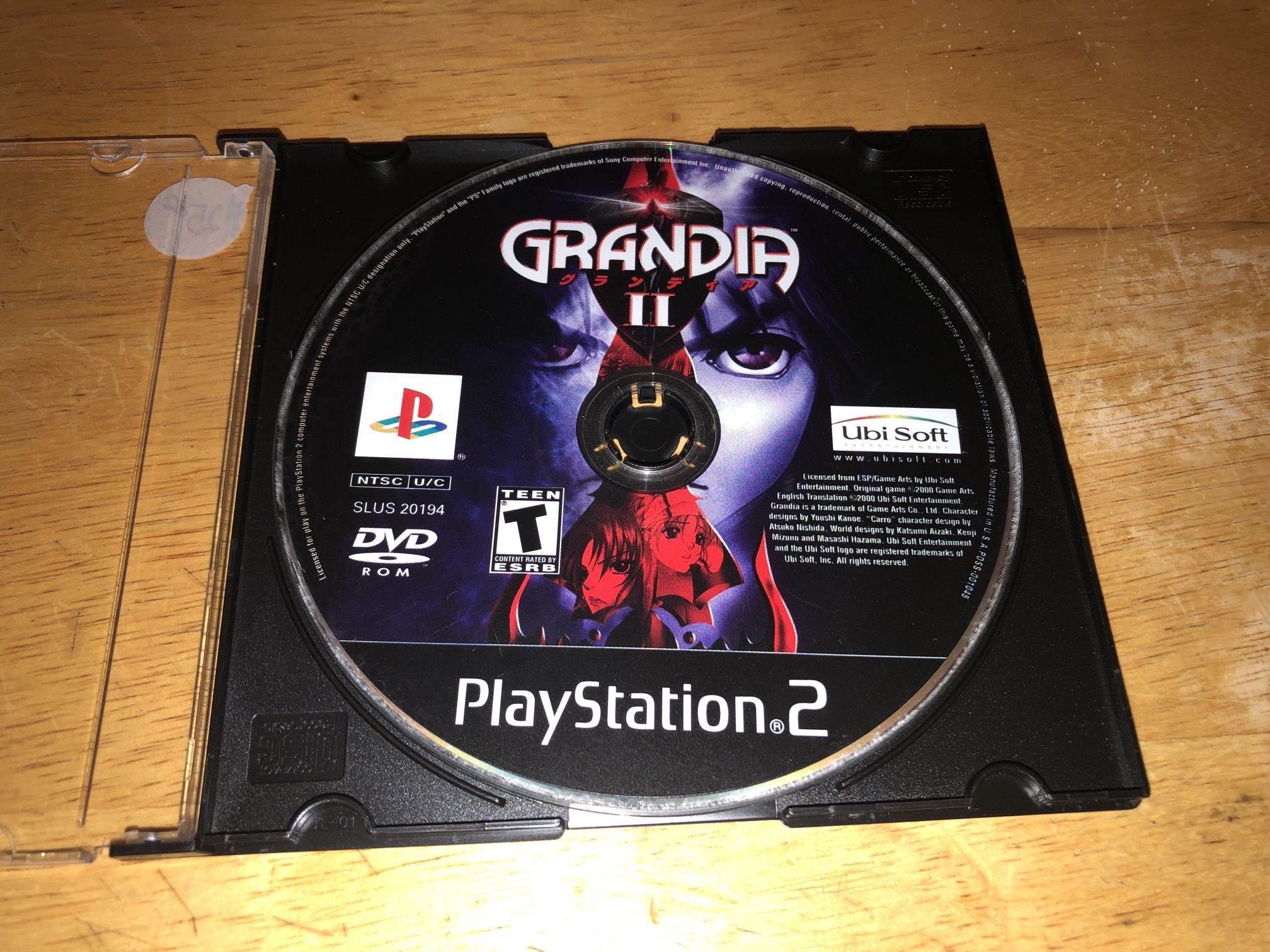 PS2 Game Grandia 2