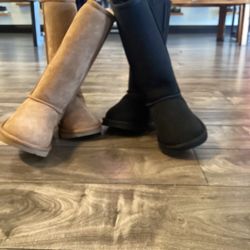 Uggs Big Kids Classic Tall Sizes 13 Through Six Women’s Size Up To 7 1/2