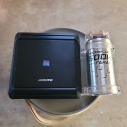 Alpine Amp & Cap