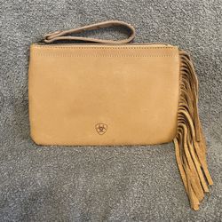 Ariat - Leather Fringe Wristlet 
