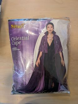 Spirit Halloween Celestial Cape Costume