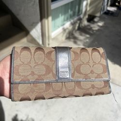 Vintage Brown Coach Wallet 