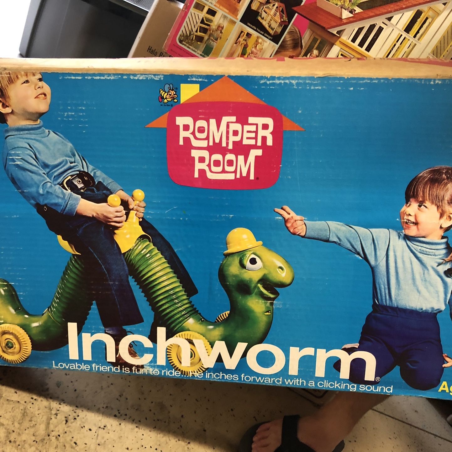 Retro Romper Room Inchworm Riding Toy for Sale in Irvine CA OfferUp