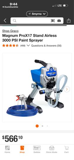Paint sprayer like new OBO