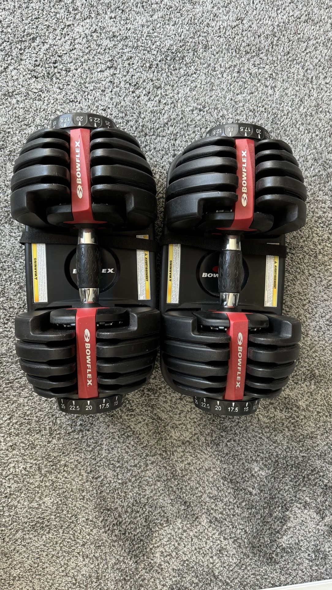 Bowflex SelectTech 552 Adjustable Dumbbells