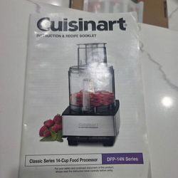 Cuisinart 14 Cup Food Processor !Never used