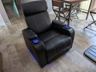 Electric Leather Recliner