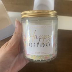 Scented Birthday Cake Candle