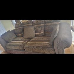 Sofa Set--sofa and Love Seat