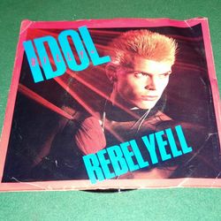 Billy Idol Rebel Yell Single 7" 45rpm Vintage Original 1983