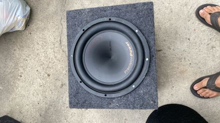 Precision power speaker subwoofer 12
