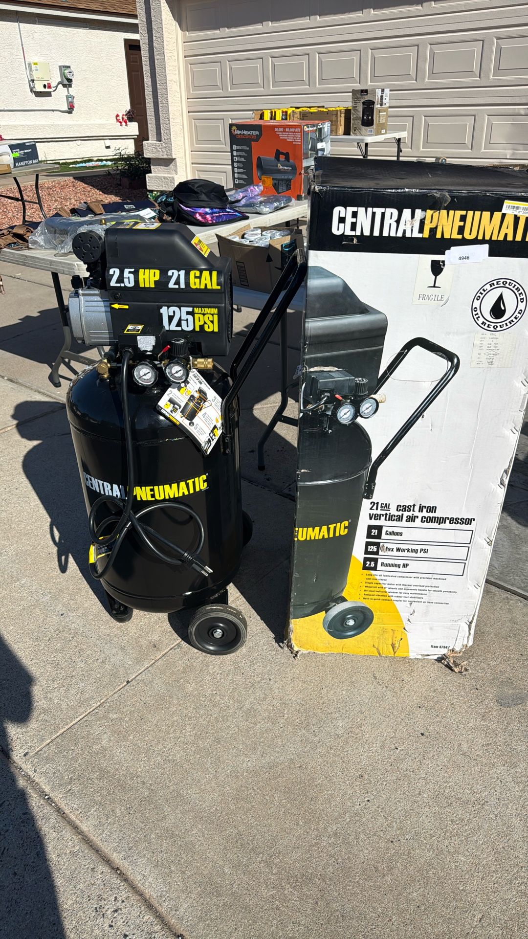 New Air Compressor 