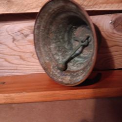  BRASS DINNER BELL From The Turn Of The 19th Centru
