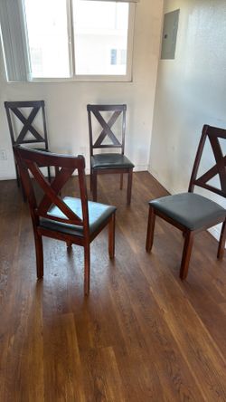 4 chairs